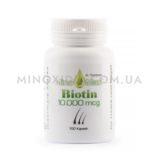 MinoMax Biotin (Міномакс Біотин) 10000 mcg 100 таблеток