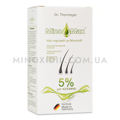 MinoMax 5% (МіноМакс) 60 мл для росту волосся